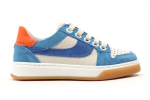 Bana & Co sneaker, écru/blauw (maat 25- 35)