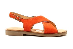 Ocra sandaal, oranje (maat 34-42)