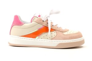 Romagnoli sneaker, crème/roze (maat 25-35)