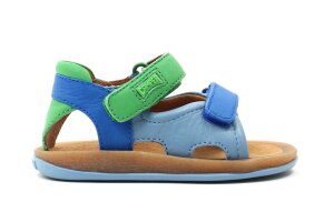 Camper sandaal, blauw/groen (maat 21-26)